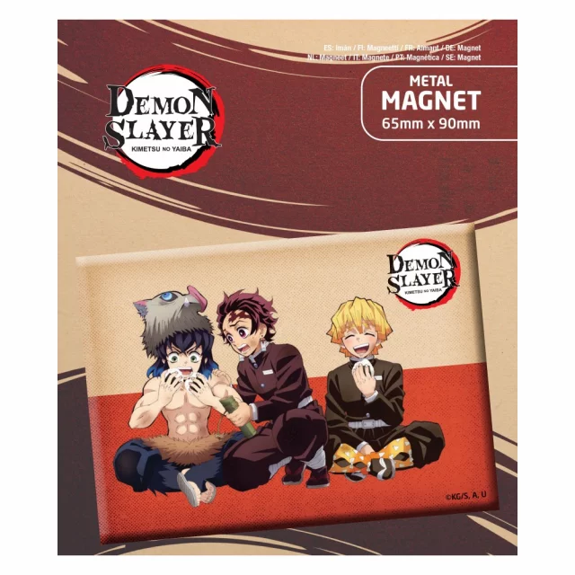 Magnet Demon Slayer - Inosuke, Tanjiro, Zenitsu - Magnete