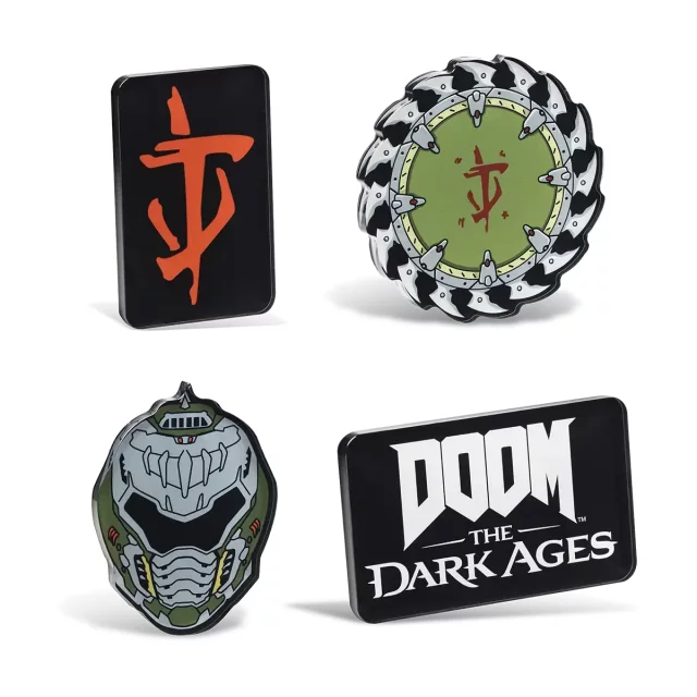 Magnet DOOM - Icons (4 Stck) (beschädigte Verpackung) - Magnete
