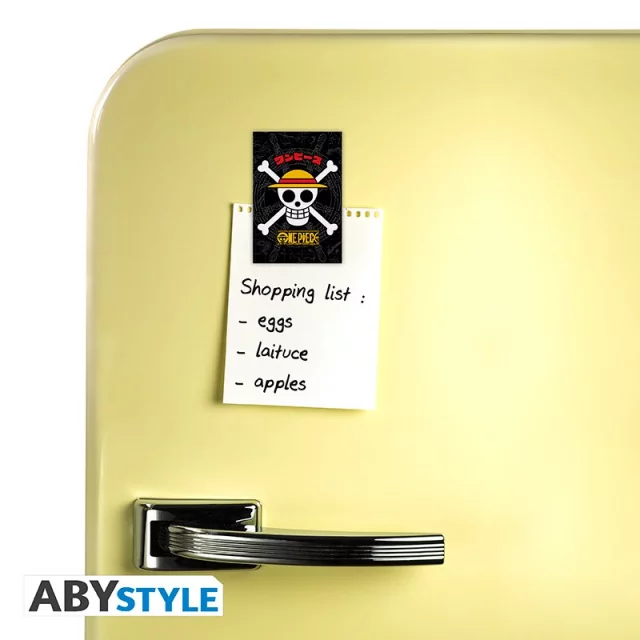Magnet One Piece - Strawhat Skull - Magnete