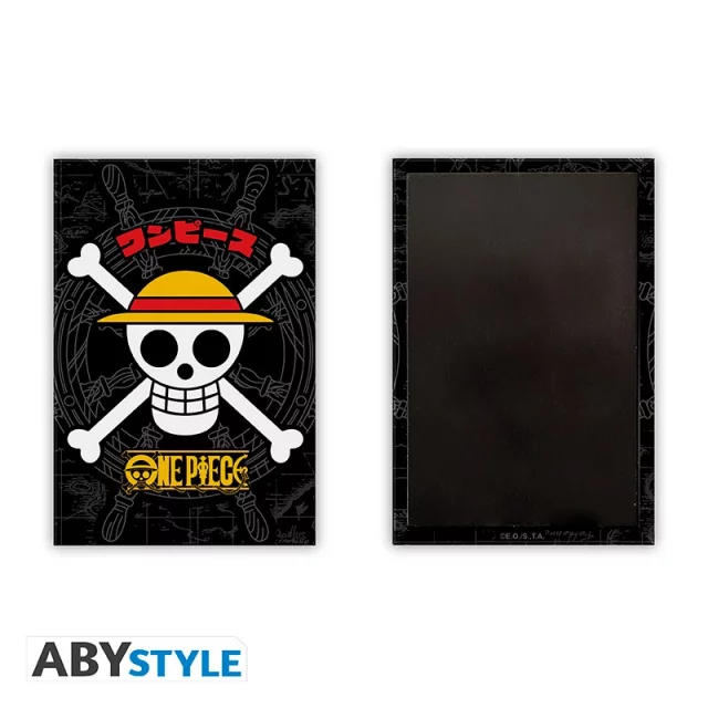 Magnet One Piece - Strawhat Skull - Magnete