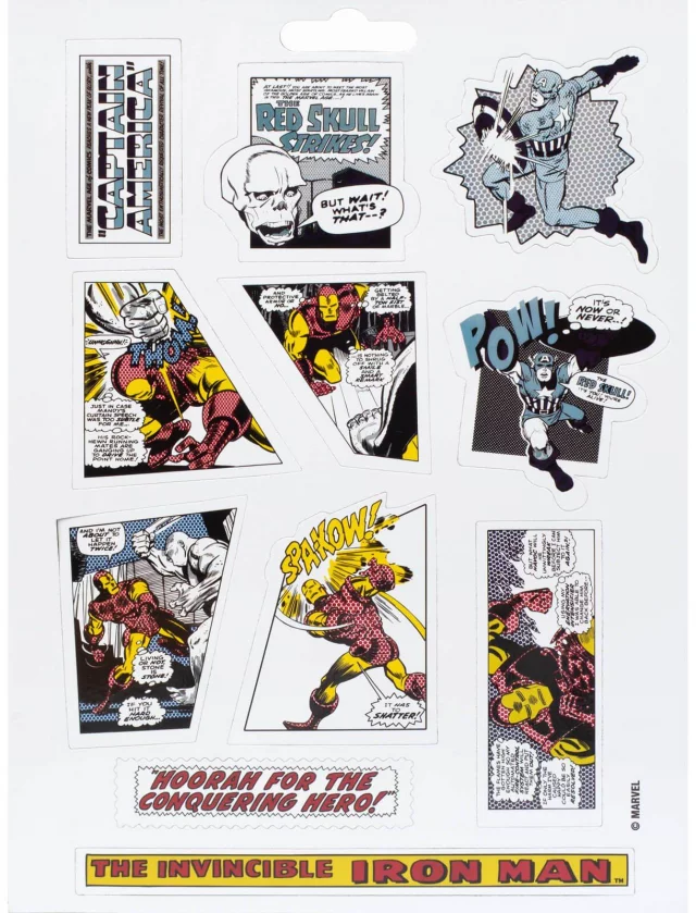 Magnete Marvel - Comics-Set (23 Stck) - Magnete