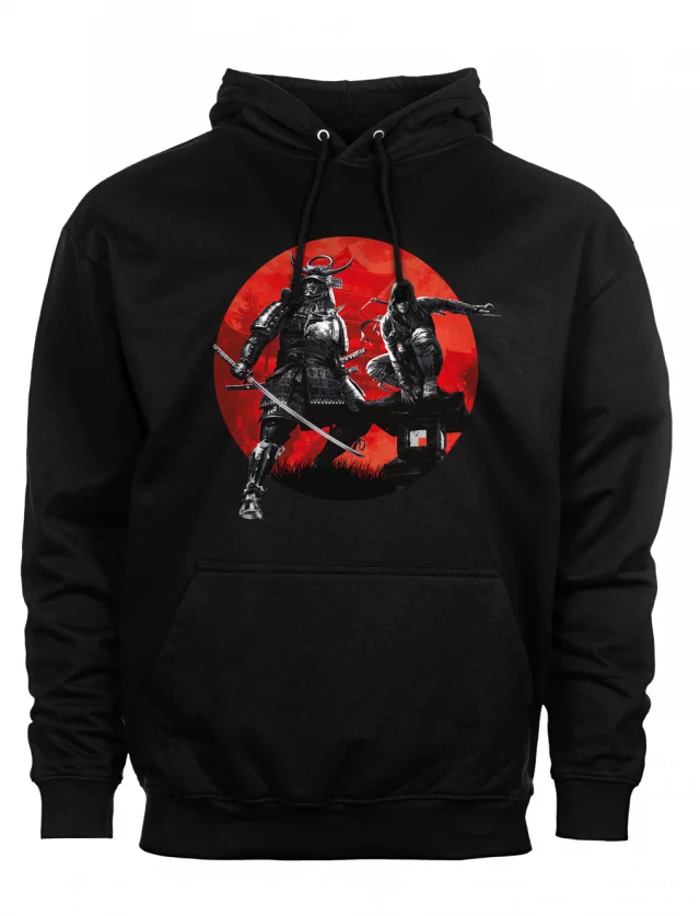 Hoodie Assassin's Creed Shadows - Red Sun (größe XXL) - Assassins Creed