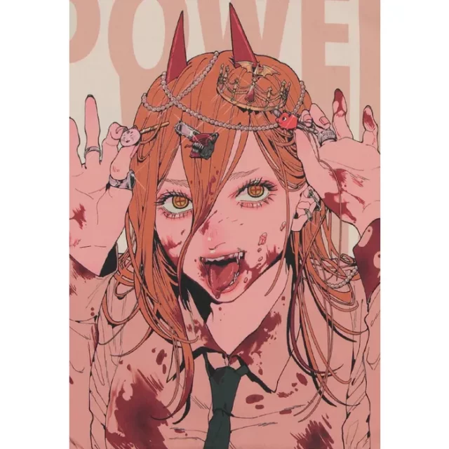 Hoodie Chainsaw Man - Power (größe XL) - Manga
