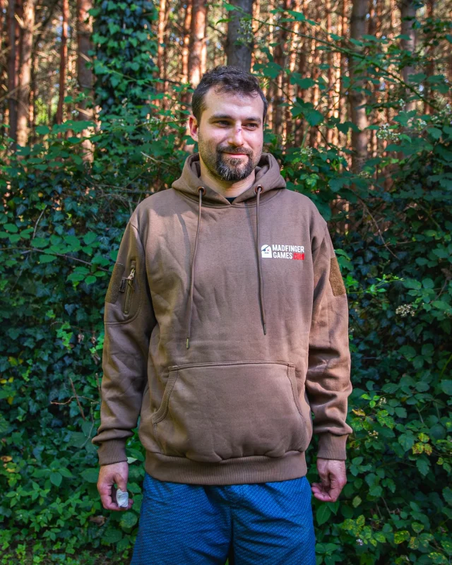 Hoodie Gray Zone Warfare - Logo (größe XXXL)