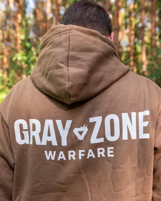Hoodie Gray Zone Warfare - Logo (größe XXXL)