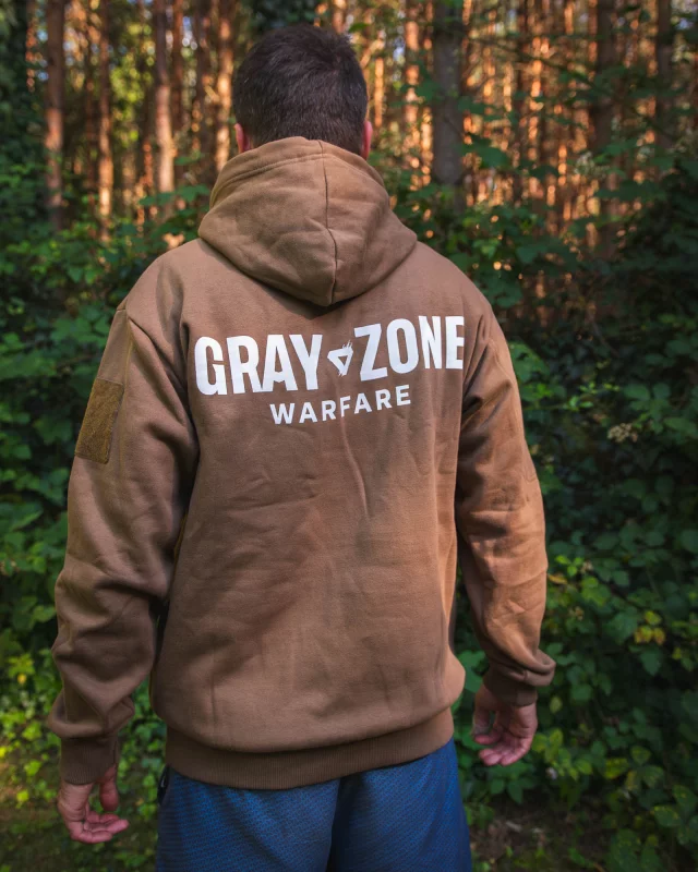 Hoodie Gray Zone Warfare - Logo (größe XXXL)
