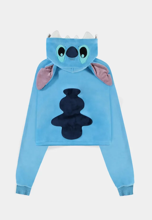 Hoodie Lilo & Stitch - Stitch Novelty Cropped Hoodie (größe XXL) - Disney