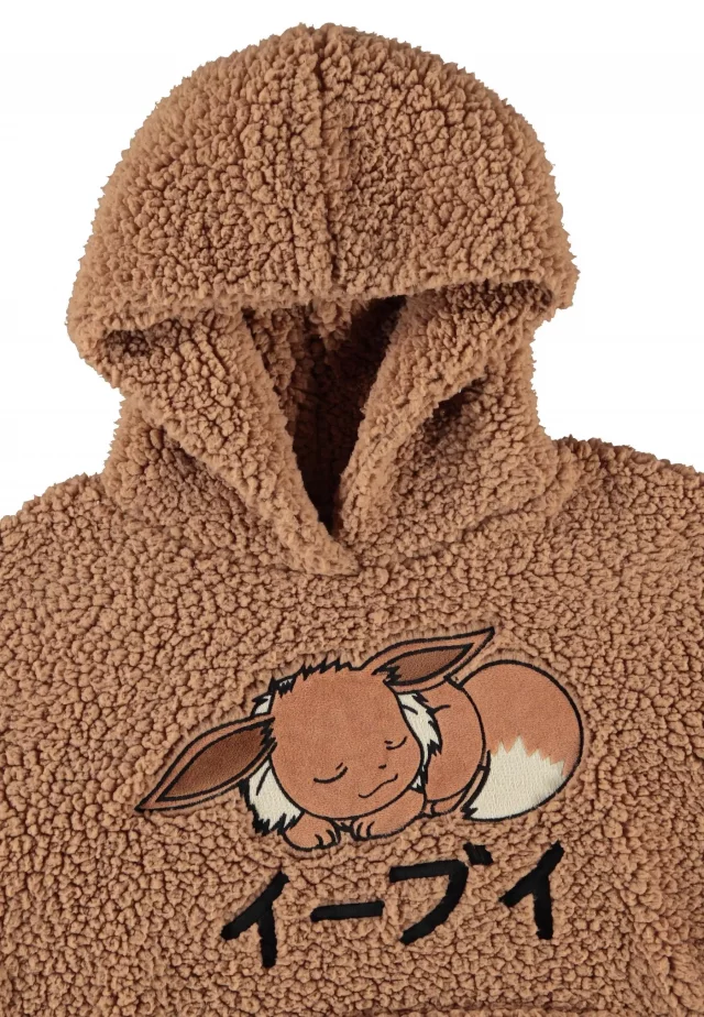 Damen-Hoodie Pokémon - Eevee Teddy (größe XXL)