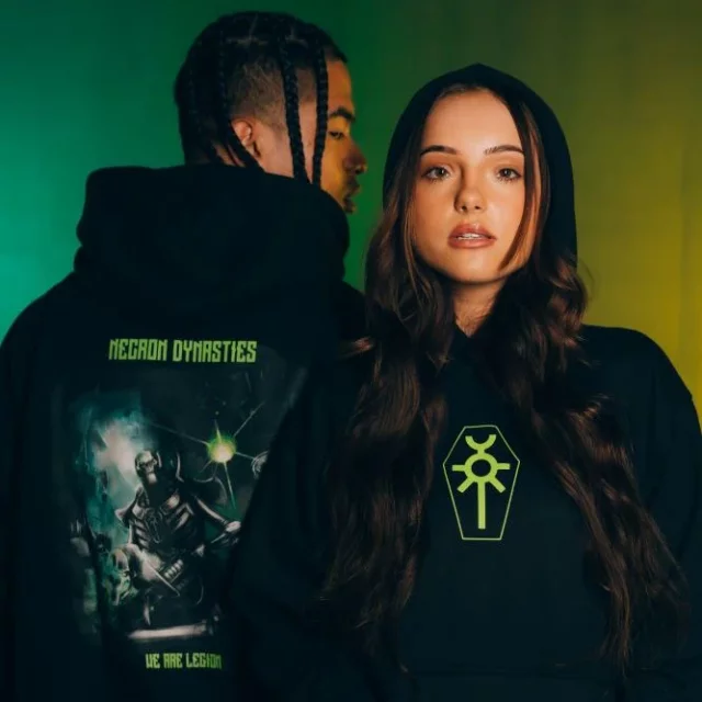 Hoodie Warhammer 40k - Necron Dynasties (größe XXL)