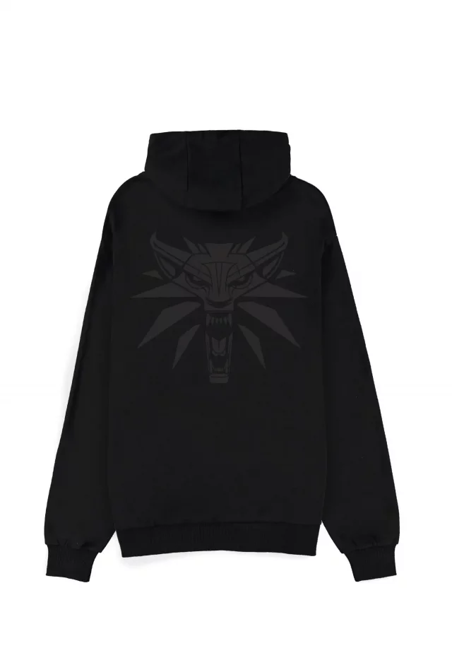 Hoodie The Witcher - Zipper Black (größe XXL)