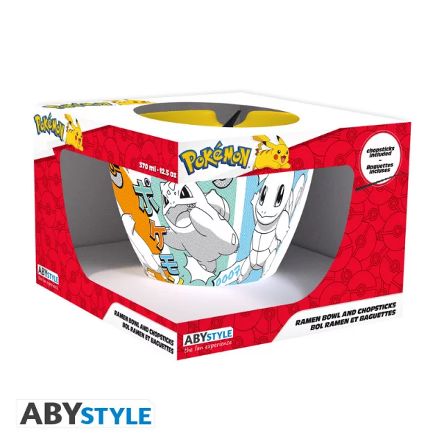 Schüssel für Ramen Pokémon - Starters Manga - Teller