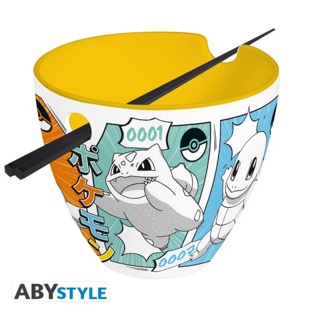 Schüssel für Ramen Pokémon - Starters Manga - Teller