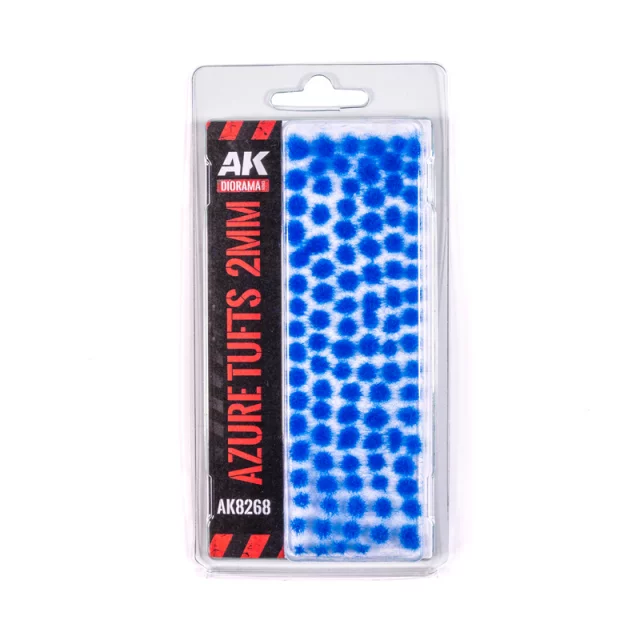Modellbau Flechte AK - Azure Fantasy tufts (2 mm) - AK-Interactive