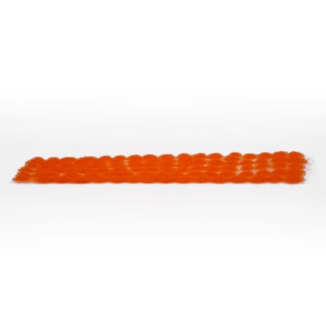 Modellbau-Vegetation AK - Orange Fantasy tufts (2 mm) - Brettspiel