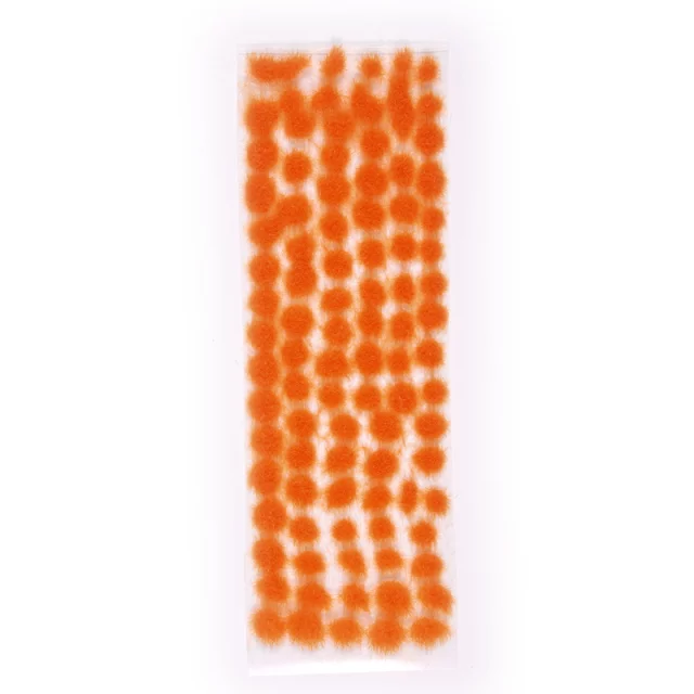 Modellbau-Vegetation AK - Orange Fantasy tufts (2 mm) - Warhammer 40000