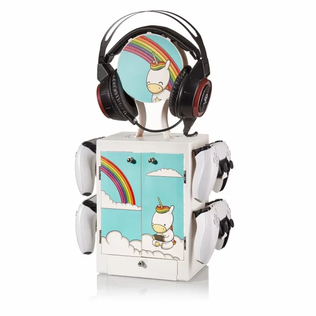 Multifunktionaler Ständer - Halter für Kopfhörer, Controller und Spiele Eric The Unicorn - Zubehör