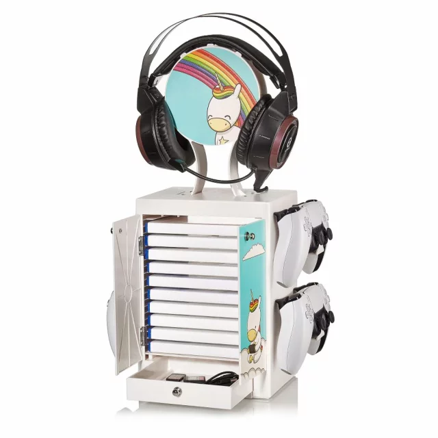 Multifunktionaler Ständer - Halter für Kopfhörer, Controller und Spiele Eric The Unicorn - Zubehör