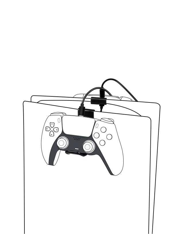 Ladestation 3in1 für PlayStation VR2 und PlayStation 5 - Zubehör