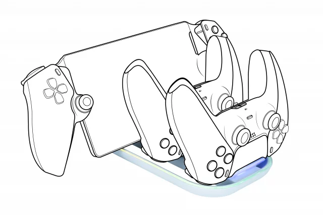 Ladestation für DualSense-Controller und PlayStation Portal - PS5 Triple Charger - Zubehör