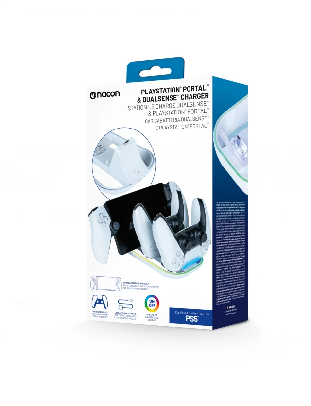 Ladestation für DualSense-Controller und PlayStation Portal - PS5 Triple Charger - Ständer