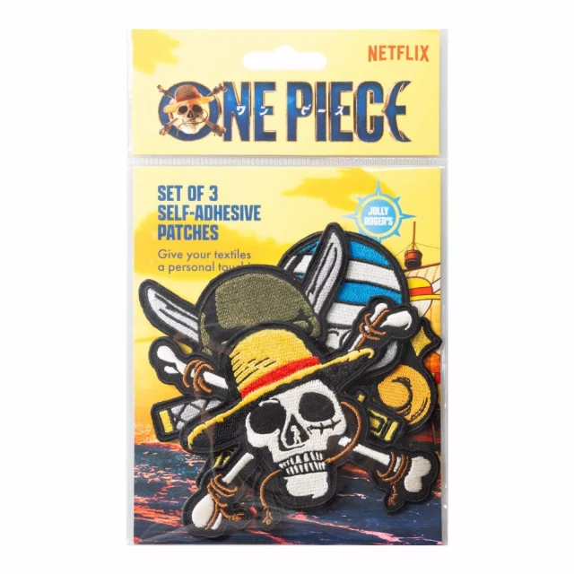 Aufnäher One Piece - Skulls (3 Stk.) - Naruto