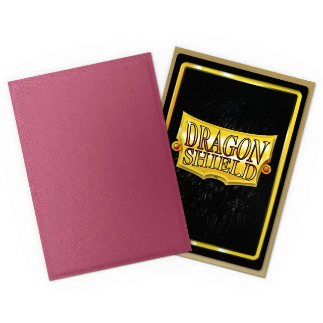 Kartenhüllen Dragon Shield - Dual Sleeves Matte Red Gold (25th Special Edition) (100 Stck)