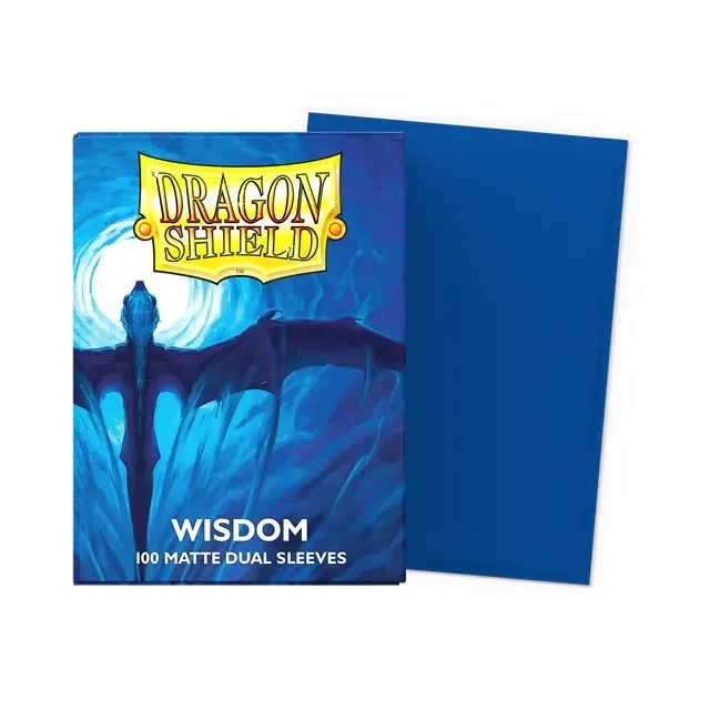 Kartenhüllen Dragon Shield - Dual Sleeves Matte Wisdom (100 Stck)