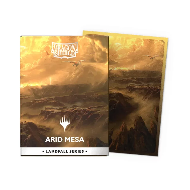 Schutzhüllen für Karten Dragon Shield - Landfall Series - Matte Dual Sleeves Arid Mesa (100 Stk.)