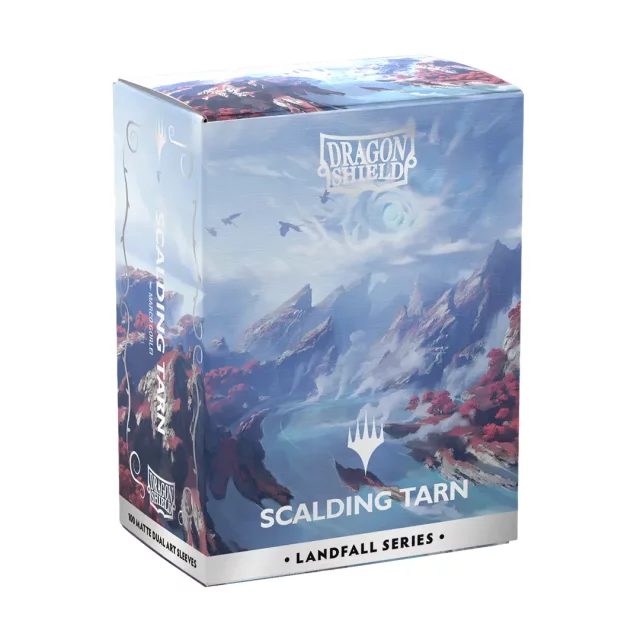 Schutzhüllen für Karten Dragon Shield - Landfall Series - Matte Dual Sleeves Scalding Tarn (100 Stk.)