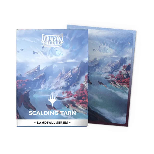 Schutzhüllen für Karten Dragon Shield - Landfall Series - Matte Dual Sleeves Scalding Tarn (100 Stk.)