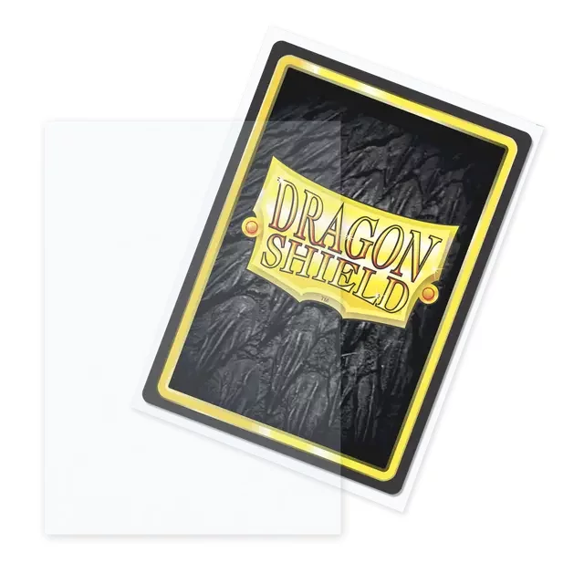Kartenhüllen Dragon Shield - Outer Sleeves Matte Clear (100 Stck)