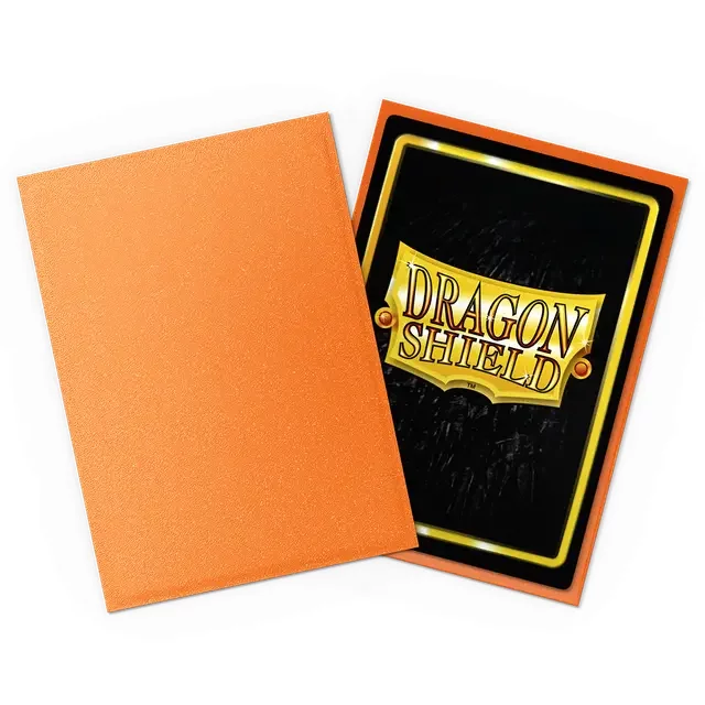 Kartenhüllen Dragon Shield - Standard Sleeves Matte Amber (100 Stck)