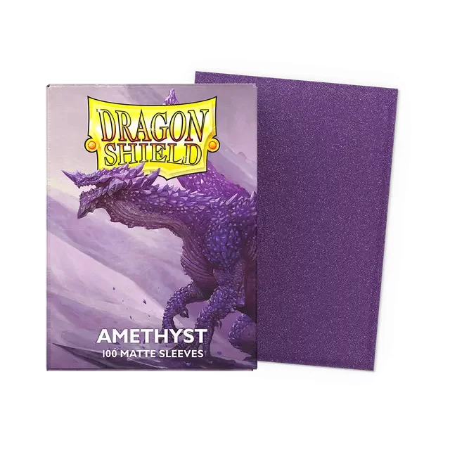 Kartenhüllen Dragon Shield - Standard Sleeves Matte Amethyst (100 Stck)