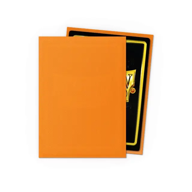 Kartenhüllen Dragon Shield - Standard Sleeves Matte Orange (100 Stck)