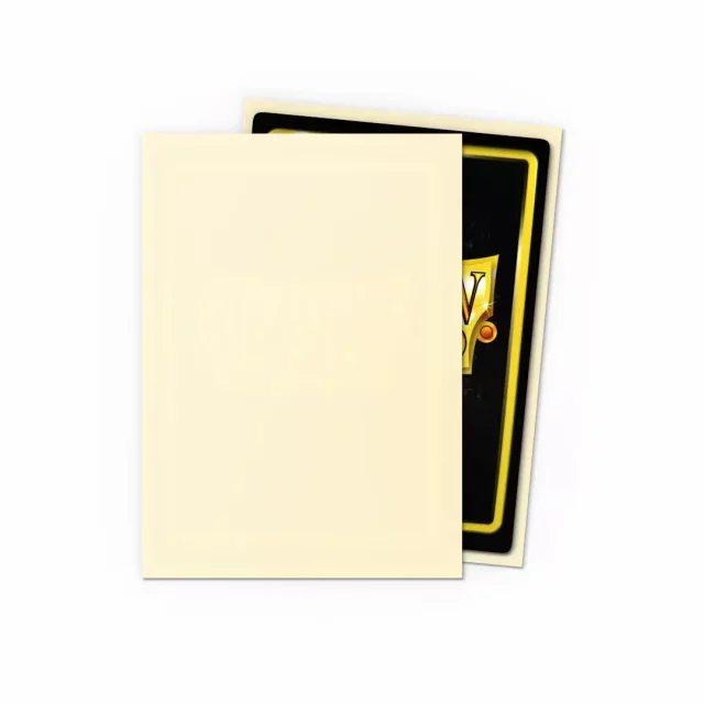 Kartenhüllen Dragon Shield - Standard Sleeves Matte Ivory (100 Stck)