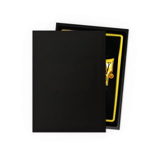 Kartenhüllen Dragon Shield - Standard Sleeves Matte Jet (100 Stck)