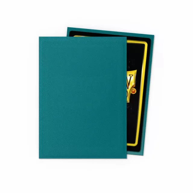 Schutzverpackung für Karten Dragon Shield - Standard Sleeves Matte Petrol (100 stk)