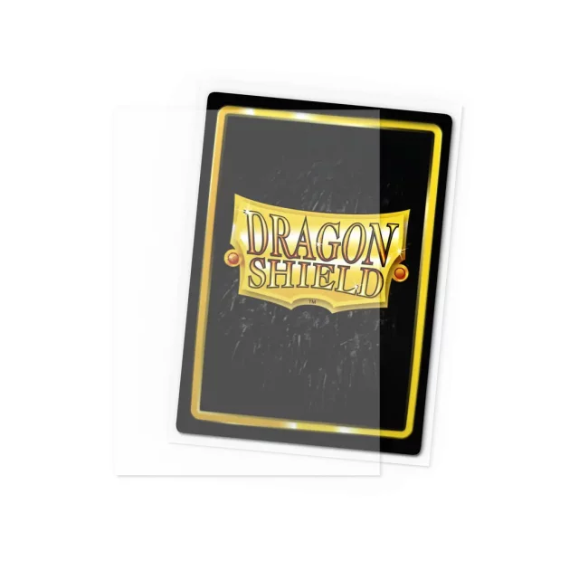 Kartenhüllen Dragon Shield - Standard Sleeves Non-Glare Clear (100 Stck)