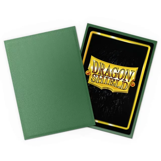Schutzhüllen für Karten Dragon Shield - Standard Sleeves Non-Glare Matte Forest Green (100 Stk.)