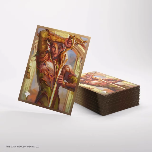 Kartenhüllen Gamegenic - Magic: The Gathering: Premium Art Sleeves Morcants Loyalist (105 Stk.) - MTG: Lorwyn Eclipsed