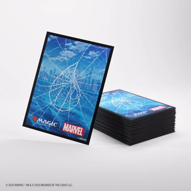 Kartenhüllen Gamegenic - MTG x Marvel's Spider-Man: Premium Art Sleeves Spider-Man Island (105 Stck) - MTG: Marvel's Spider-Man