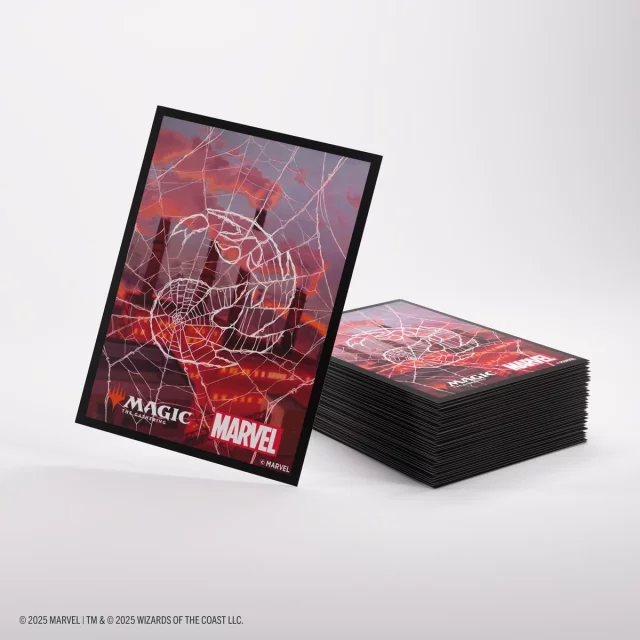 Kartenhüllen Gamegenic - MTG x Marvel's Spider-Man: Premium Art Sleeves Spider-Man Mountain (105 Stck) - MTG: Marvel's Spider-Man