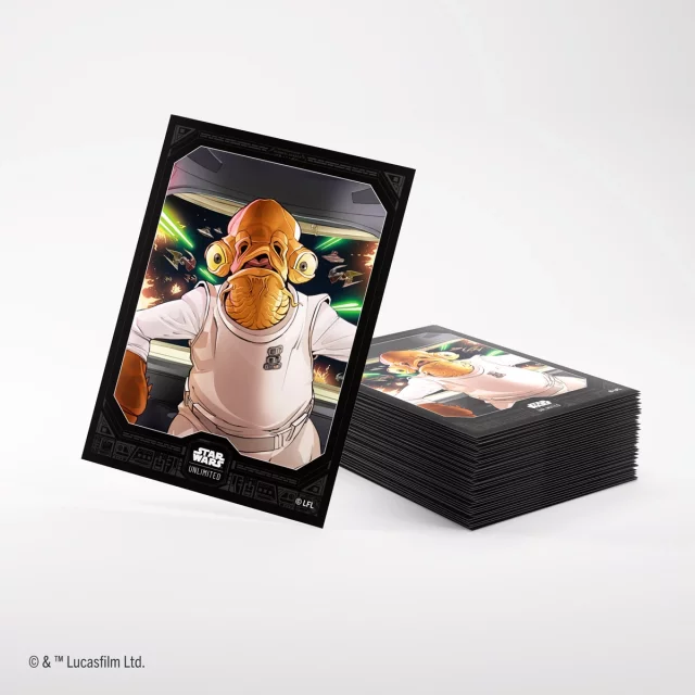 Kartenhüllen Gamegenic - Star Wars: Unlimited Art Sleeves Admiral Ackbar (62 Stck)