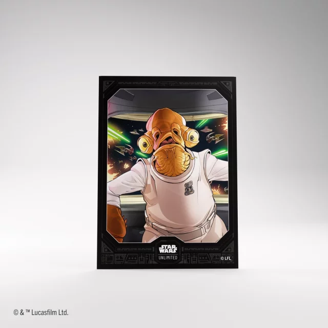 Kartenhüllen Gamegenic - Star Wars: Unlimited Art Sleeves Admiral Ackbar (62 Stck)