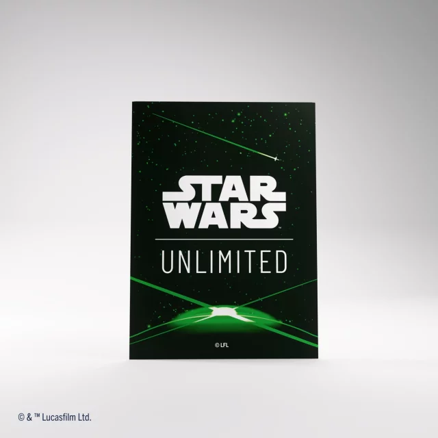 Kartenhüllen Gamegenic - Star Wars: Unlimited Art Sleeves Card Back Green (62 Stck)