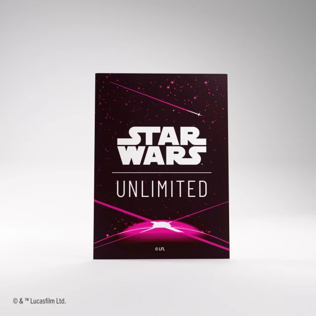 Kartenhüllen Gamegenic - Star Wars: Unlimited Art Sleeves Card Back Magenta (62 Stck)