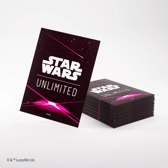 Kartenhüllen Gamegenic - Star Wars: Unlimited Art Sleeves Card Back Magenta (62 Stck)