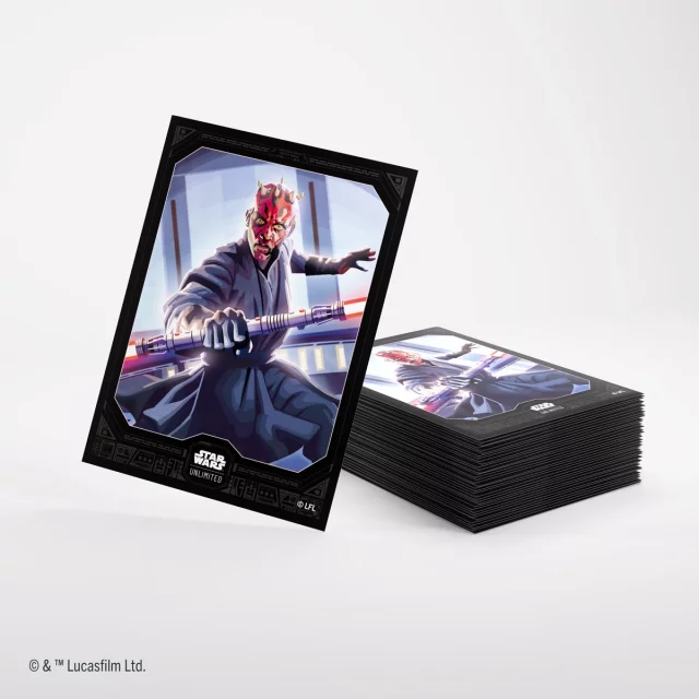 Kartenhüllen Gamegenic - Star Wars: Unlimited Art Sleeves Darth Maul (62 Stck)