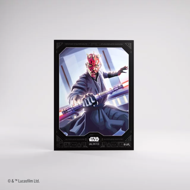 Kartenhüllen Gamegenic - Star Wars: Unlimited Art Sleeves Darth Maul (62 Stck)