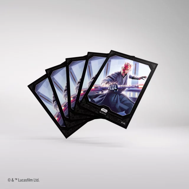 Kartenhüllen Gamegenic - Star Wars: Unlimited Art Sleeves Darth Maul (62 Stck)